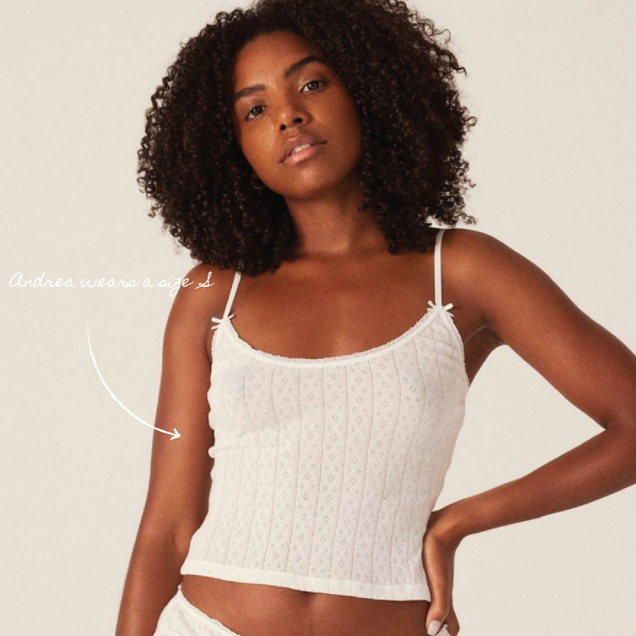 Lily Crop Top White