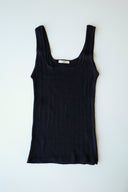 Sunflower Tank Black