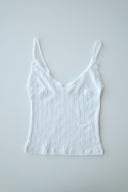 Lily Crop Top White