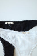 Jasmine Thong Black