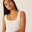 Organic Cotton Pointelle Tank Top